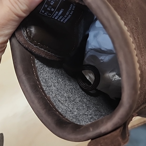 Men's Clark's Dempsey Peak Dark Brown Leather Boot 9.5M - Picture 8 of 8